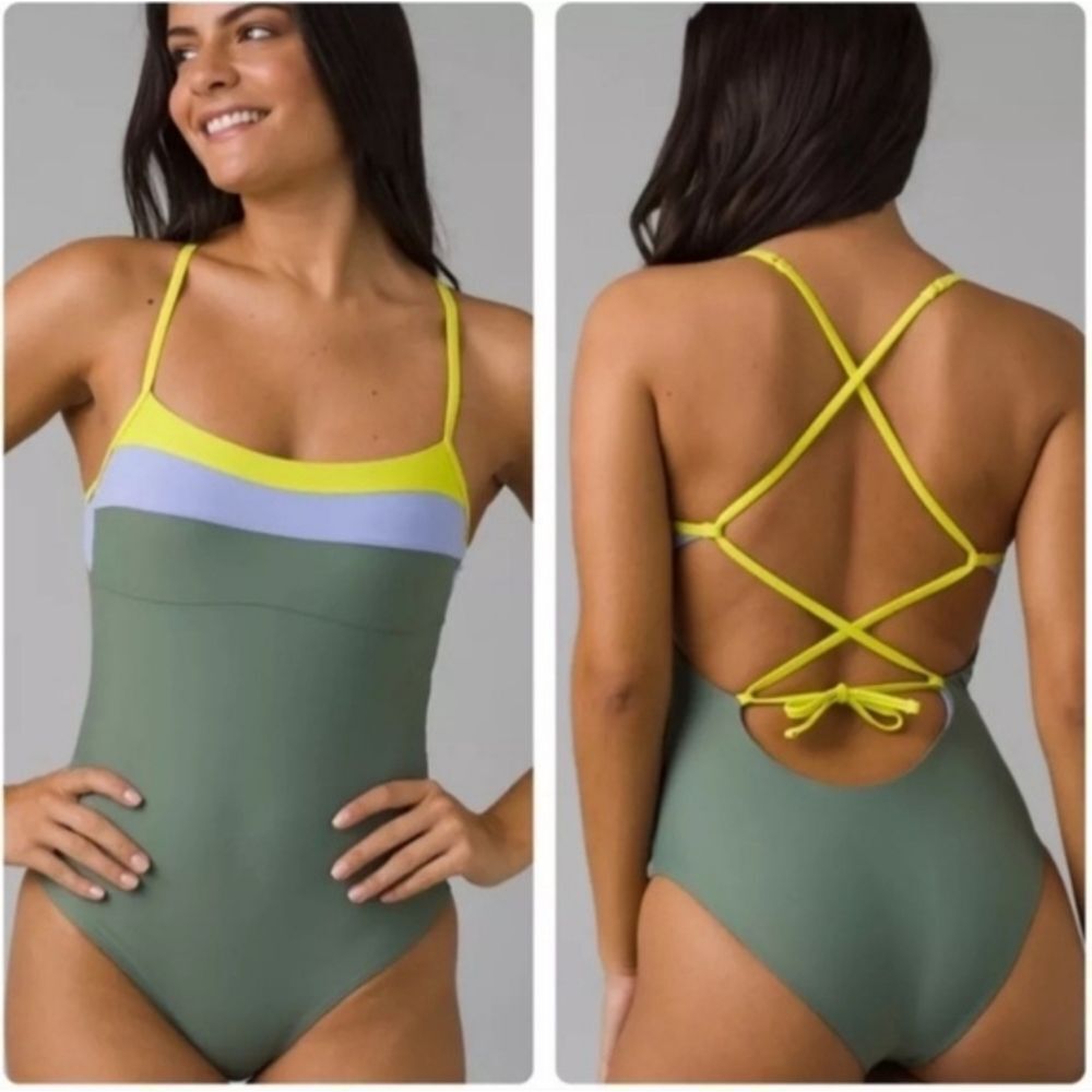 Prana Larisa One Piece Swimsuit Sz Sm